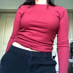 yesstyle “chuu” long sleeve tee // size xs/s